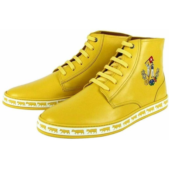 Bally Men's Animal Collection High-Top Sneakers - Picture 2 of 8